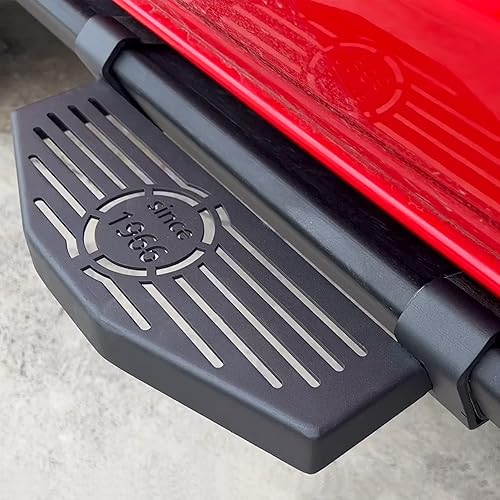 Miniatura 7 de Estribos laterales compatibles con Ford Bronco 2021-2024 (para Bronco con riel de roca OEM, accesorios para Ford Bronco 2021 2022 2023 2024, riel de