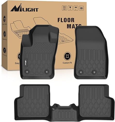 Miniatura 11 de Nilight Alfombrillas de TPE para Jeep Grand Cherokee L (6 pasajeros sin consola central) 2021 2022 2023 2024 2025 ajuste personalizado para todo