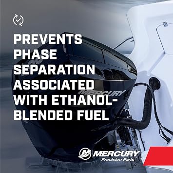 Mercury 8M0047930 Quickare Fuel Treatment Additive, 12 oz