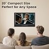 Jexiop Smart TV de 20 Pulgadas, Pantalla Plana LED Full HD 1080p con TV ATSC, con HDMI/USB/DC-12IN Integrado - Adecuado para Cocina, Habitación de Niños, Sótano o RV Camper 3