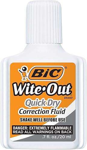 Miniatura 2 de BIC Wite-Out - Líquido de corrección de secado rápido paquete de 3 BICWOFQD324