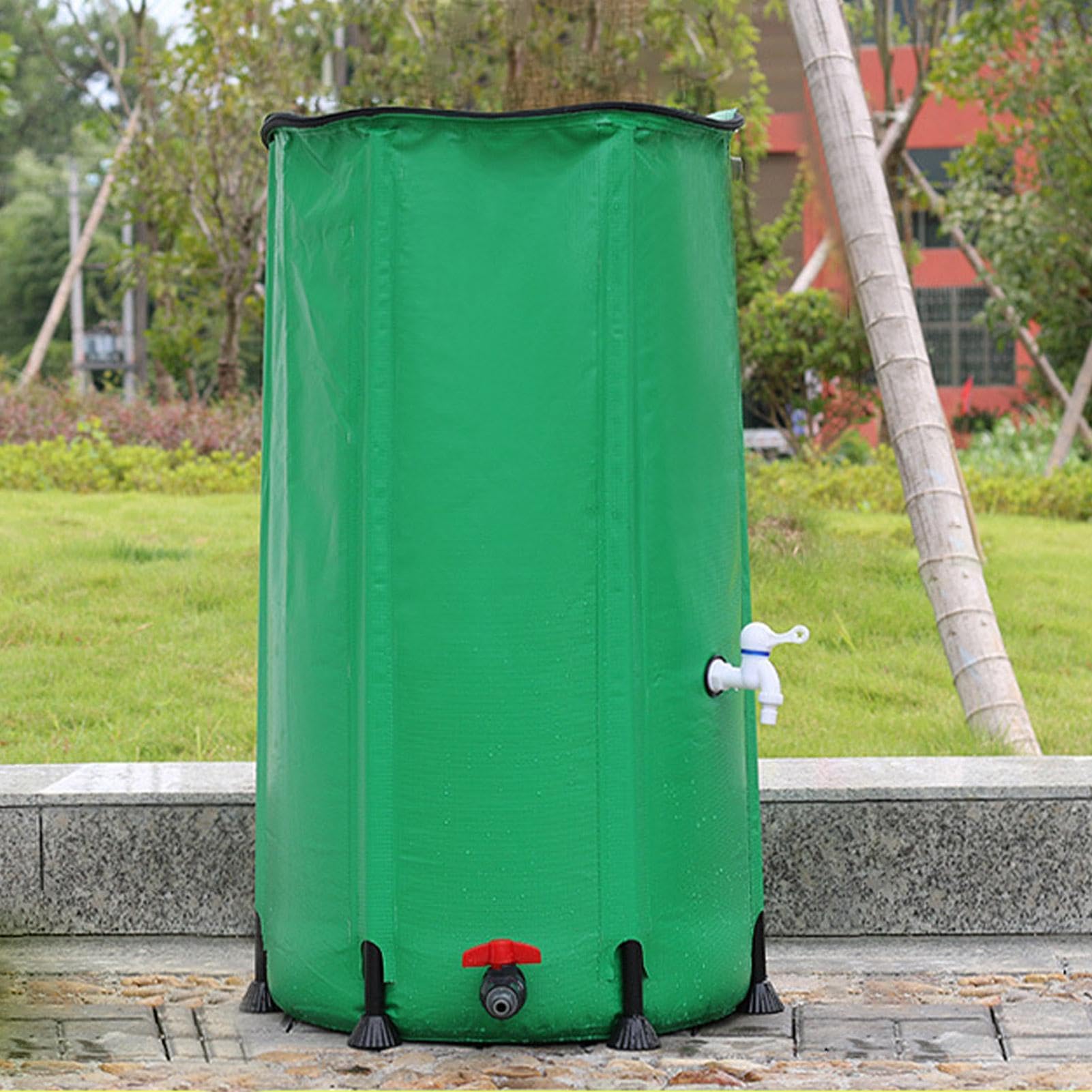 Barril de recolección de Agua de Lluvia,Barril de Lluvia portátil Tanque | Almacenamiento de lluvia de barril retráctil Tanque colector de agu
