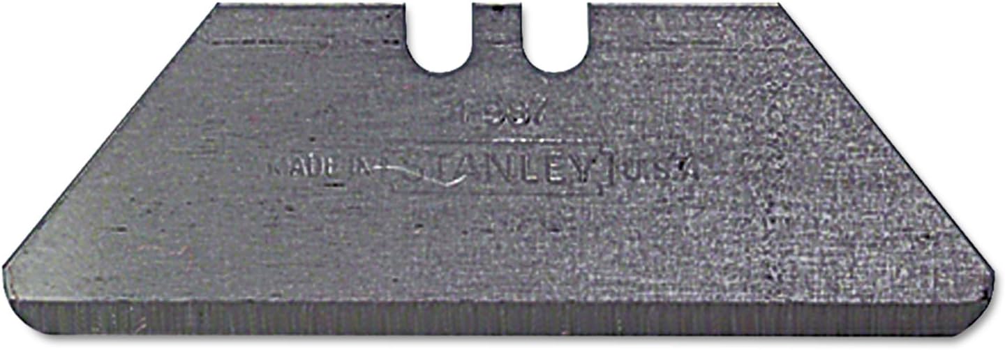 Stanley Tools 11987 Rounded-Point Utility-Knife Blades, 5/Pack