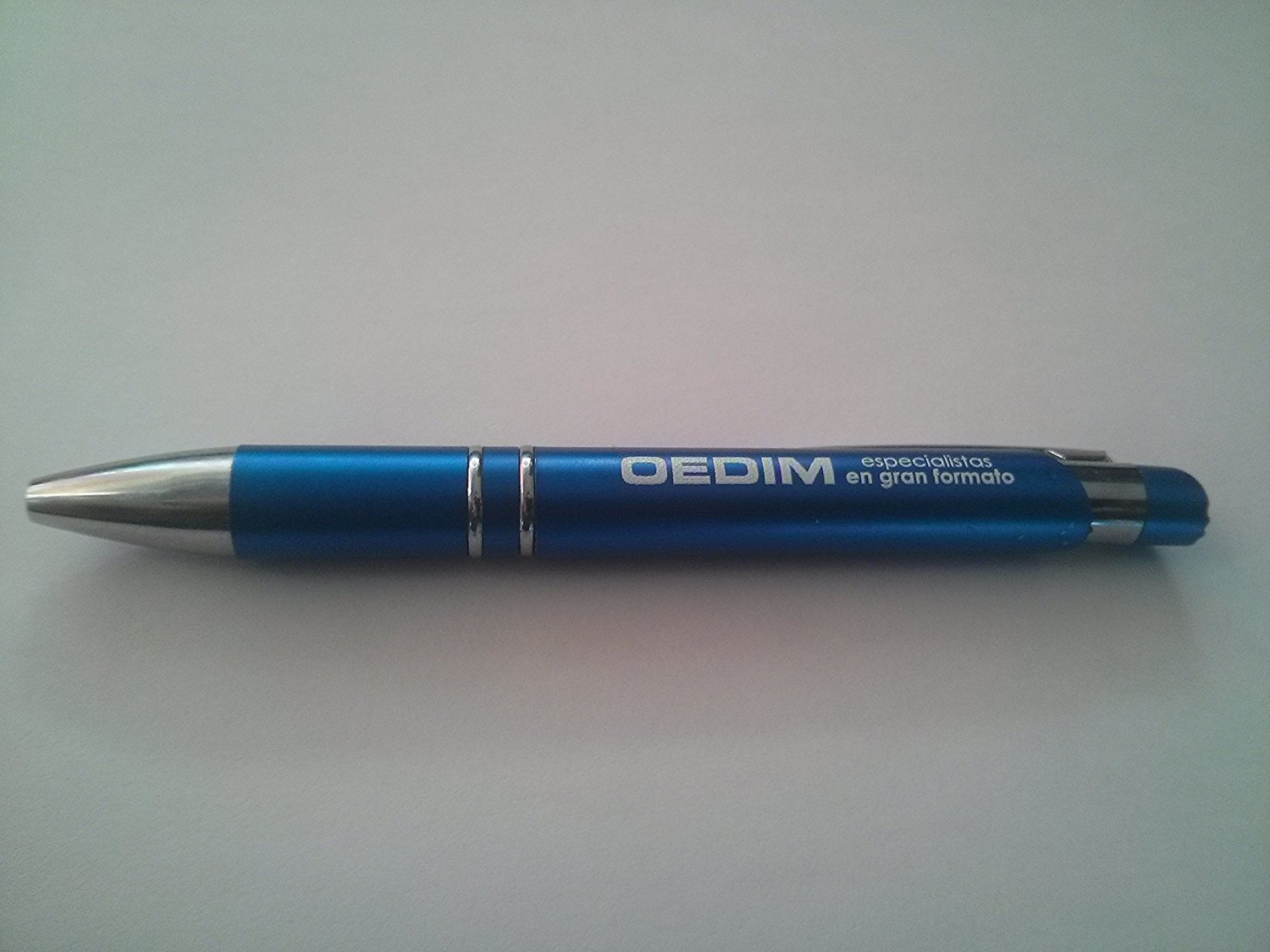 Oedim Pack de 100 Bolígrafos Personalizados | Bolígrafo con Tinta Azul | Diseño Elegante y Ergonómico