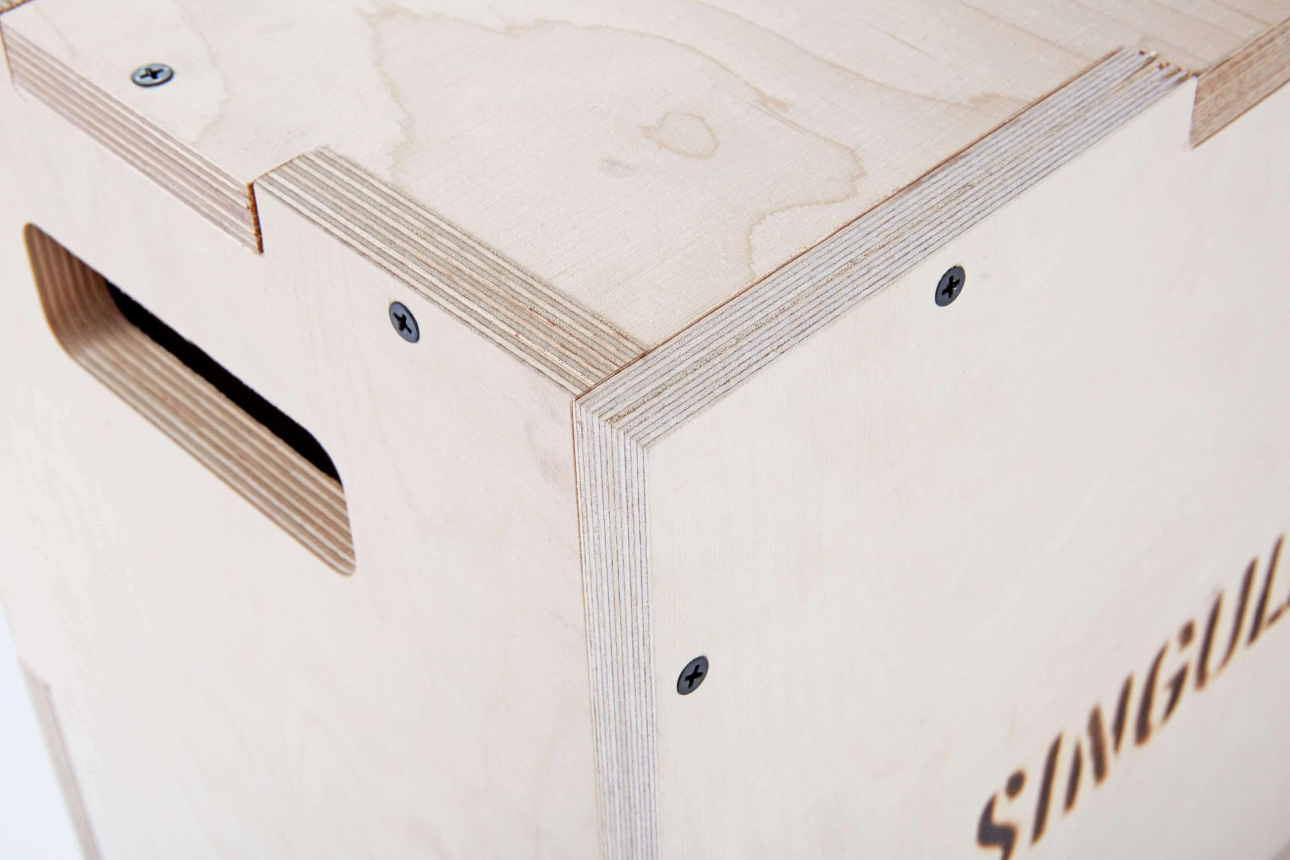 SINGULARWOD Cajón Pliométrico Eucalipto. Cajon Pliometrico. Steps Fitness Cajón de Salto Crossfit. Steppers Crossfit. Cajon de Salto. Plyo Box, Jump Box Cross Training. Cajon Crossfit
