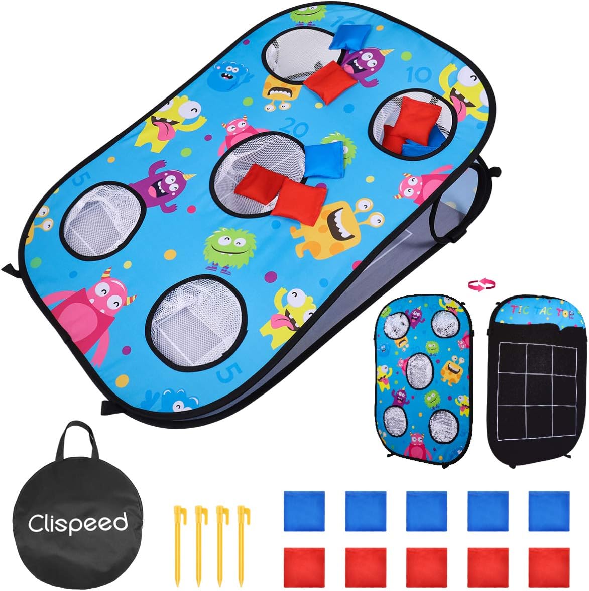 sacchetto di fagioli per il gioco del cornhole