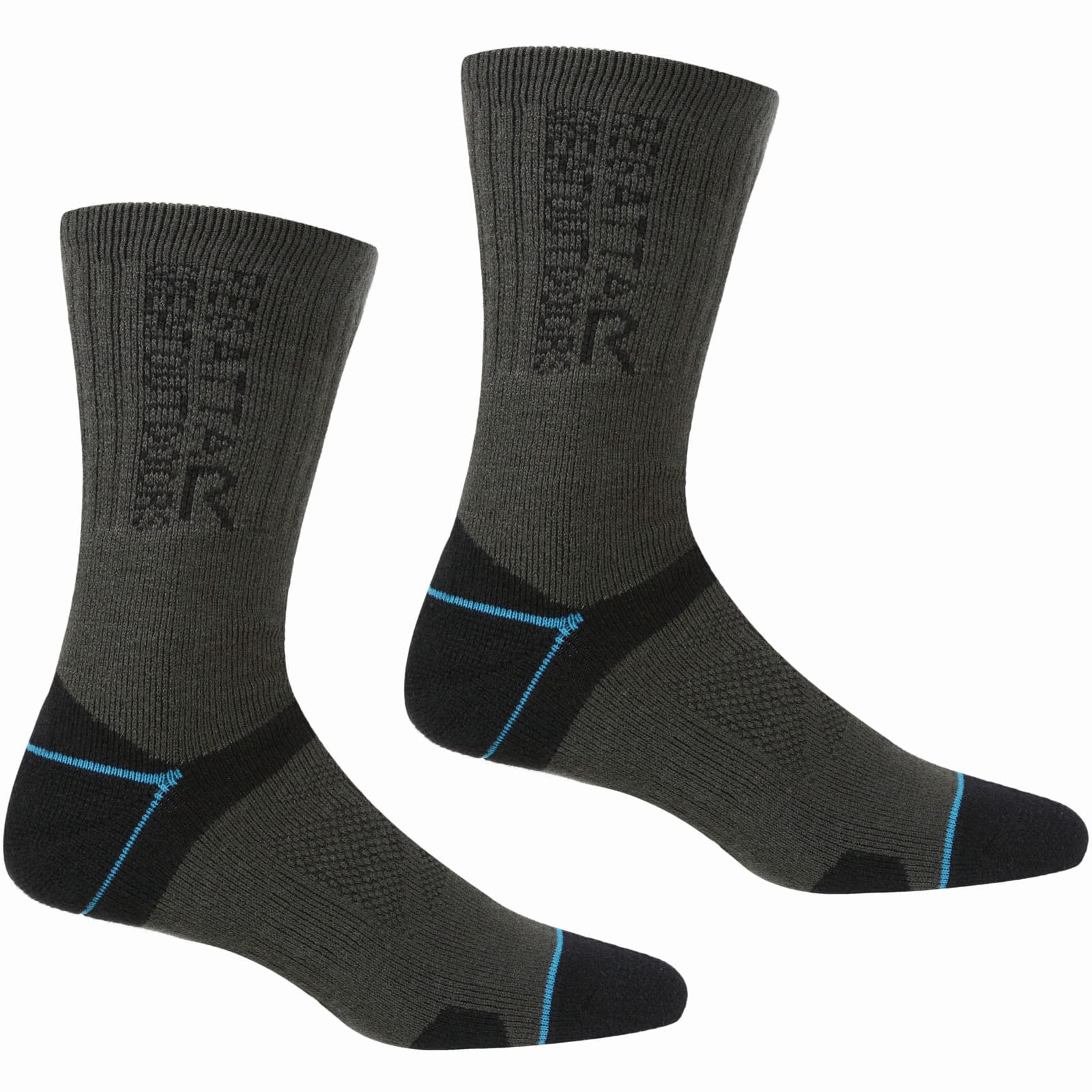 Regatta - Women's - Blister Protect II Walking Socks - 4-8 - Black