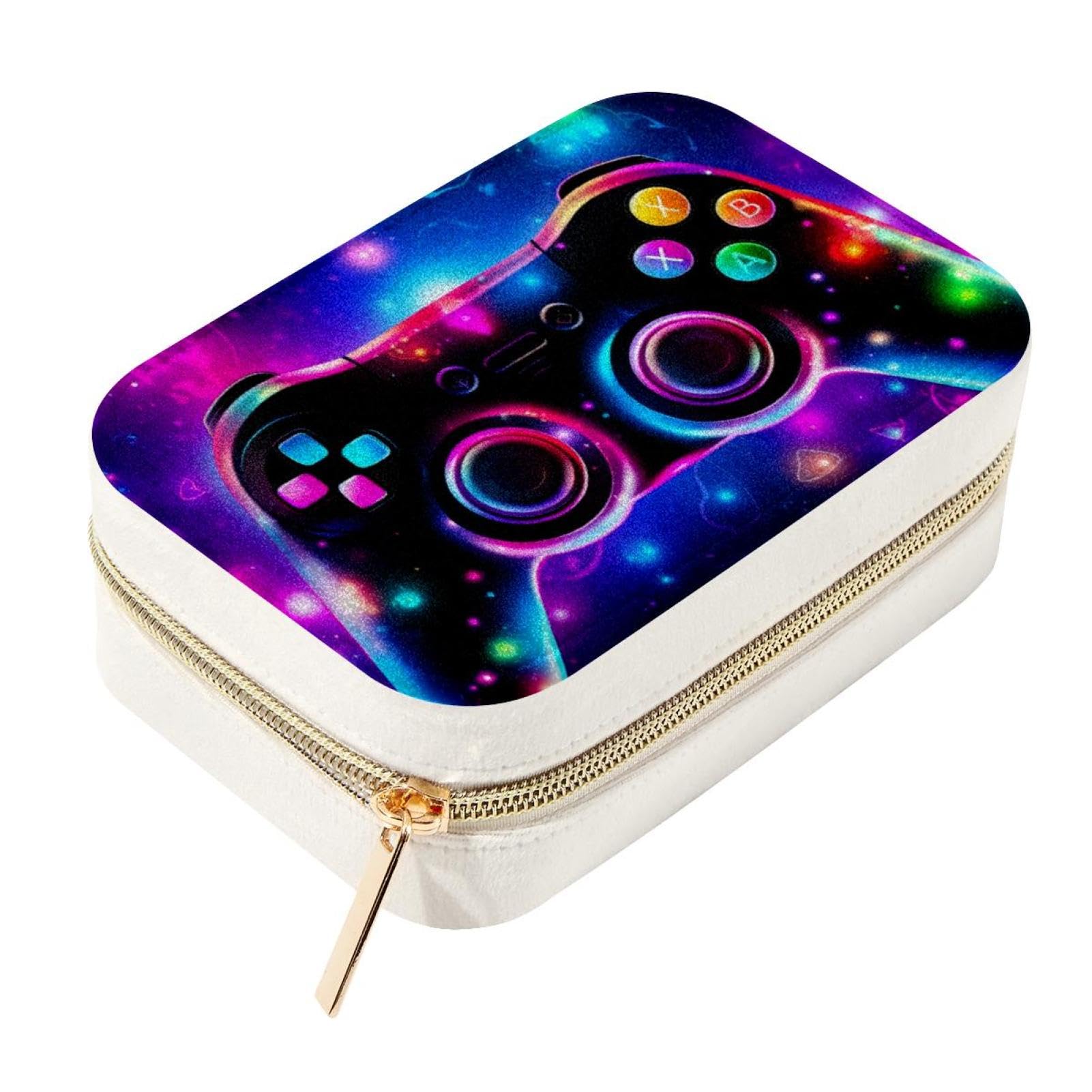 Boîte à bijoux de voyage pour femme petit format avec rangement modulable