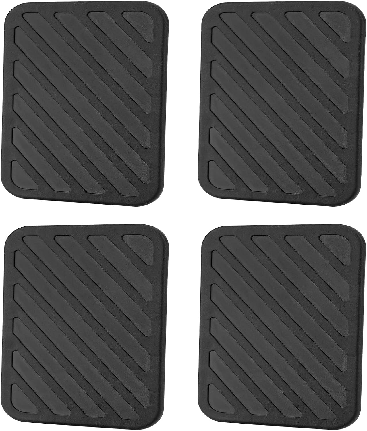 JERBOR Upgraded Silicone Bed Rail Stake Pocket Cover Fit for GM 1981-1998 Rear Pickup Trucks Plugs Hole Caps (for GM 1981-1998)