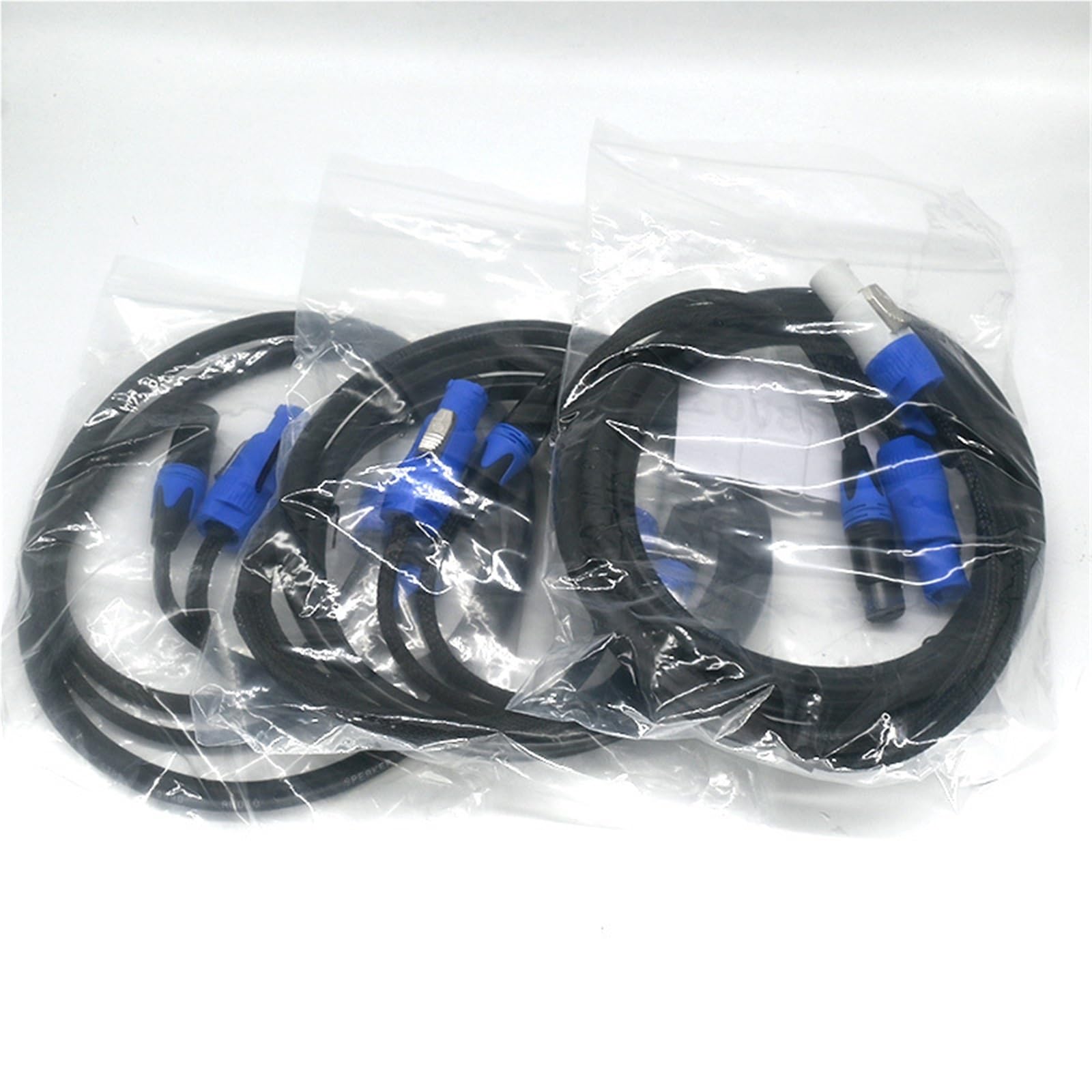 Kabel XLR 2,5 mm do ciężkich zastosowań 3 x 2,5 mm² 1 m 2 m 3 m 5 m AC do oświetlenia scenicznego dla DJ(2m)