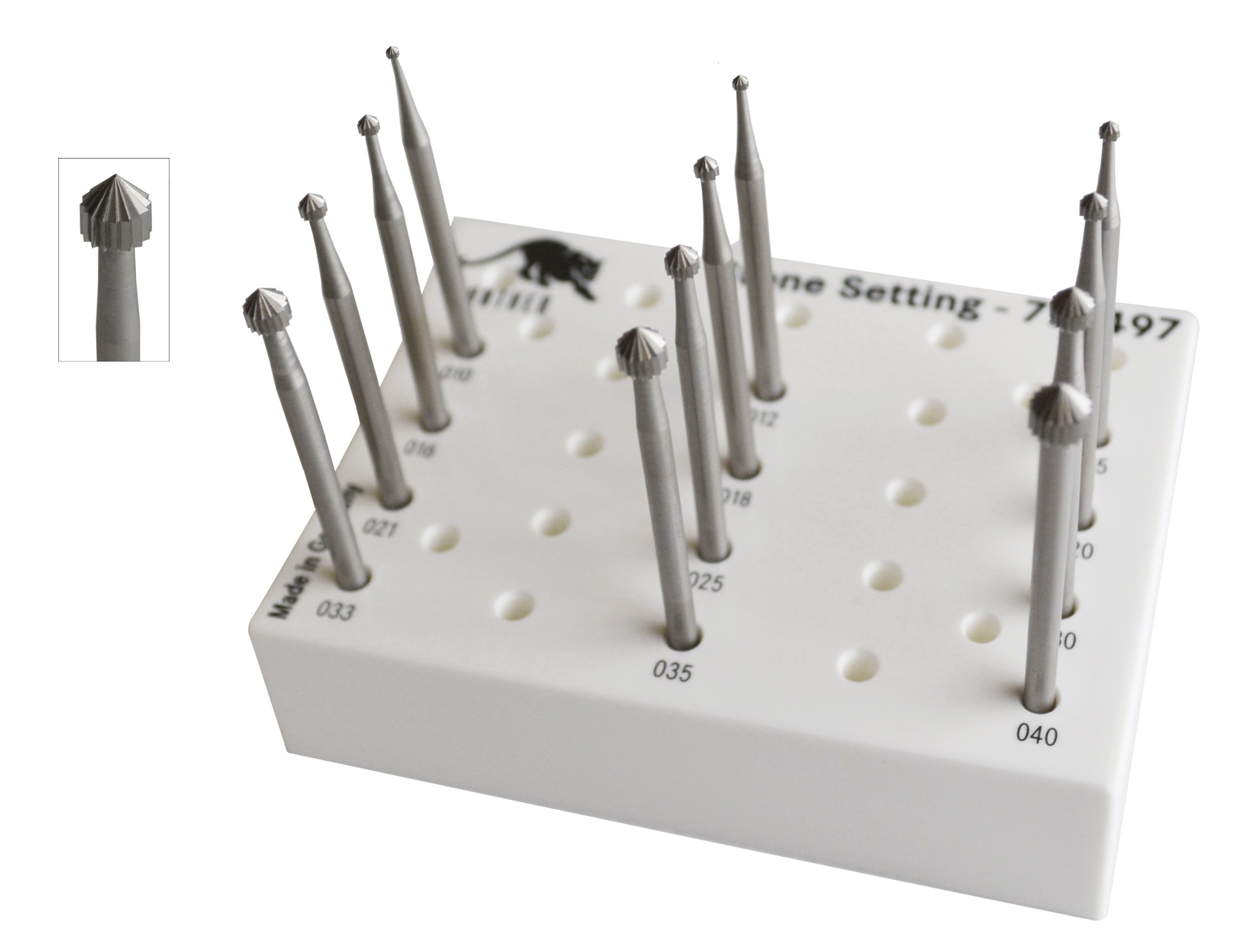 12 Piece Panther Stone Setting 3/32