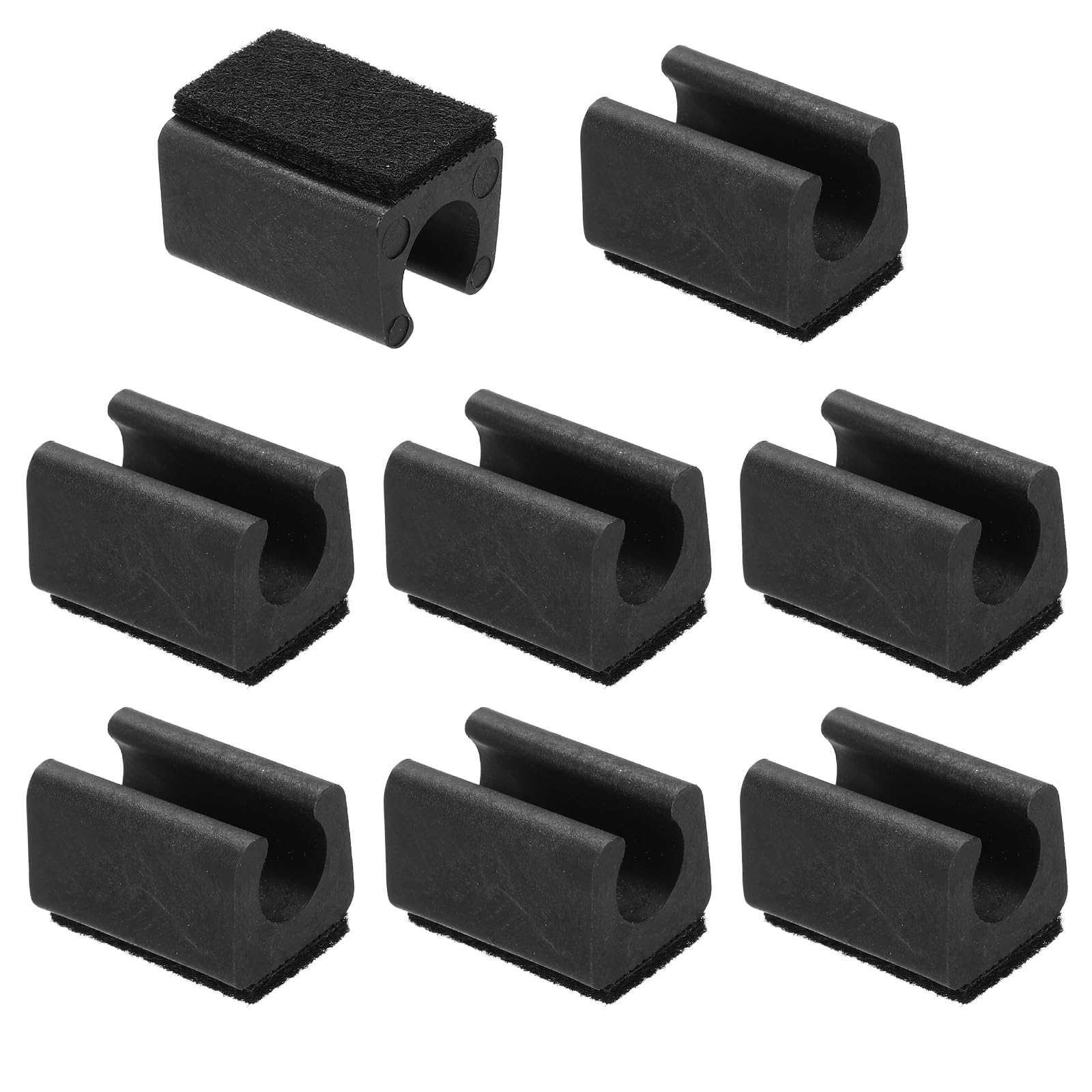 PATIKIL 8pcs Rectangle Chair Leg Cover with Felt Pad