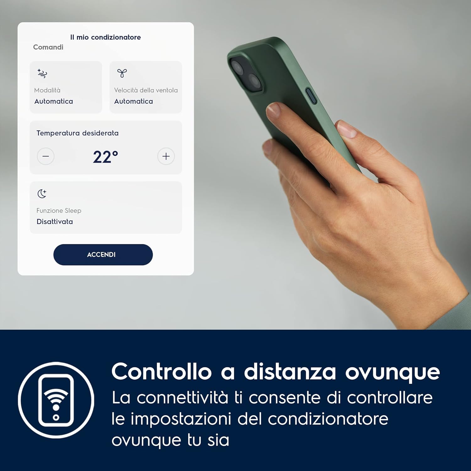 Electrolux EXP26U339AW Condizionatore portatile Comfort 600 bianco, leggero e compatto, gas ecosostenibile R290, Amazon Exclusive Connesso - Immagine 3