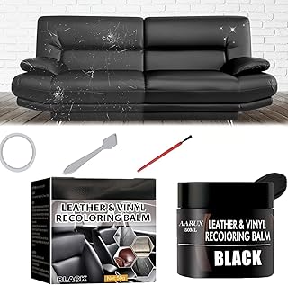 AARUX Leather Scratch Repair Leather Recoloring Balm, Protects from Drying & Cracking, Enhance Life of Leather, Leather Restorer Scratches Faded Remover Leather Polish, Paint for Shoes Bags (Black)-picture-11