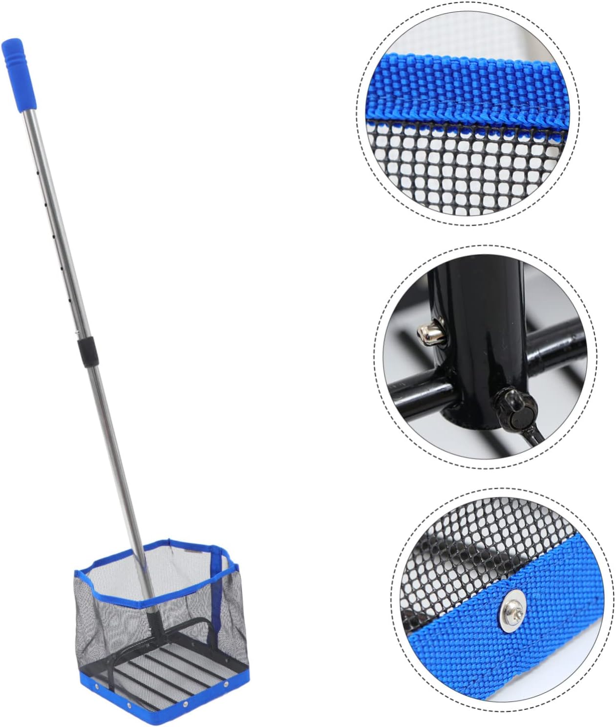 YARNOW Table Tennis Ball Picker Upper Telescopic Handle Ball Collector for Easy Pickup Suitable for Training and Practice
