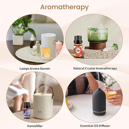 Miniatura 39 de yethious Aceite esencial de vainilla para difusor, aceite esencial de lavanda de vainilla orgánica, aceite de lavanda, aceites de aromaterapia 100%