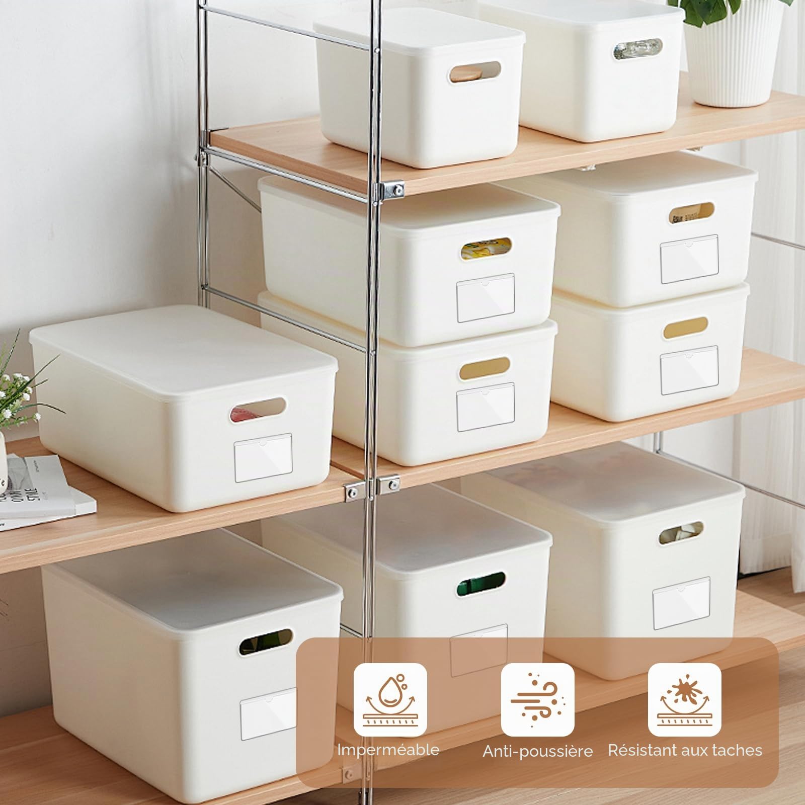 120 Pièces Transparent Porte-Cartes Autocollants 6 X 10 cm, Adhesive Horizontal Plastic Card Sleeve, éTanche et Anti-Poussière, Convient aux Entrepôts, Bureaux, Maisons, éColes (Ouverture Par Le Haut)