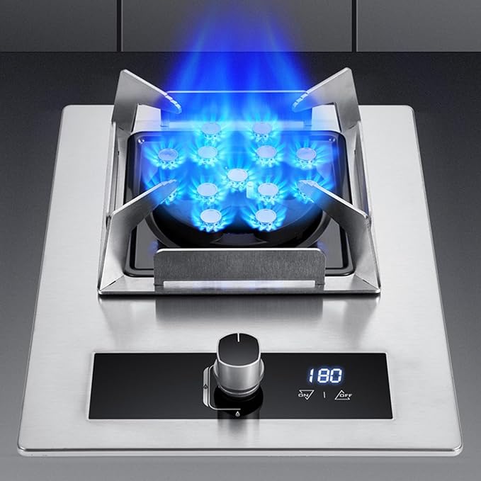 Estufa de Gas 1 Quemador 5.2KW Portátil con Temporizador y Protección miniatura 7