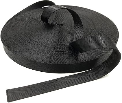 Nylon Webbing,Heavyweight Webbing Straps for Bags Luggage Cargo Strapping Upholstery