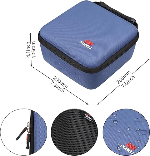 Miniatura 6 de FBLFOBELI Funda rígida para auriculares compatible con Avantree HT5009 40 Hrs auriculares inalámbricos Bluetooth, EVA a prueba de golpes,