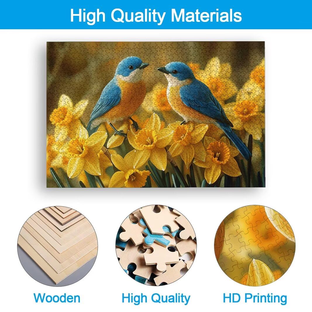 Puzzle 3000 Pièces Adultes, Puzzle 3000 Pieces Oiseau, Cadeau Femme -2962