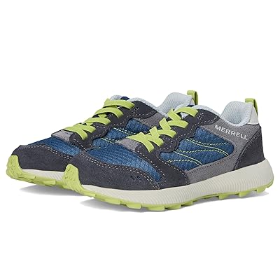 Merrell Kids Alpine 83 Slip On (Little Kid/Big Kid) Kids Shoes Grey/Navy/Citron