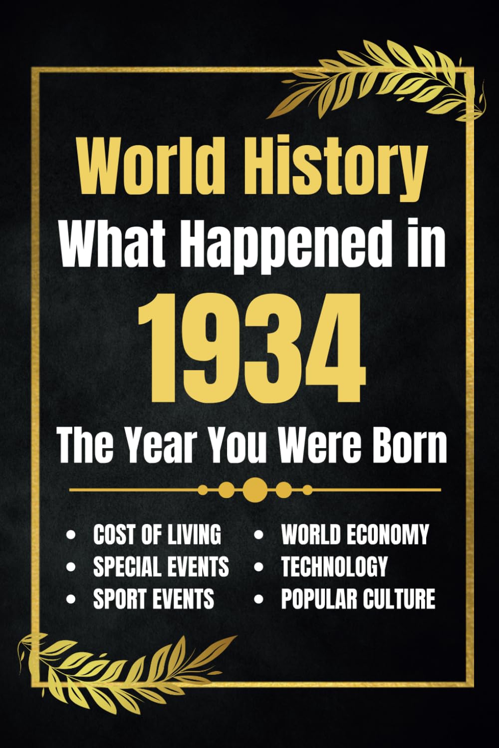 World History What Happened in 1934: The Year You Were Born - Major Events, Sports Highlights, Technological Advances, Cost of Living Changes and More