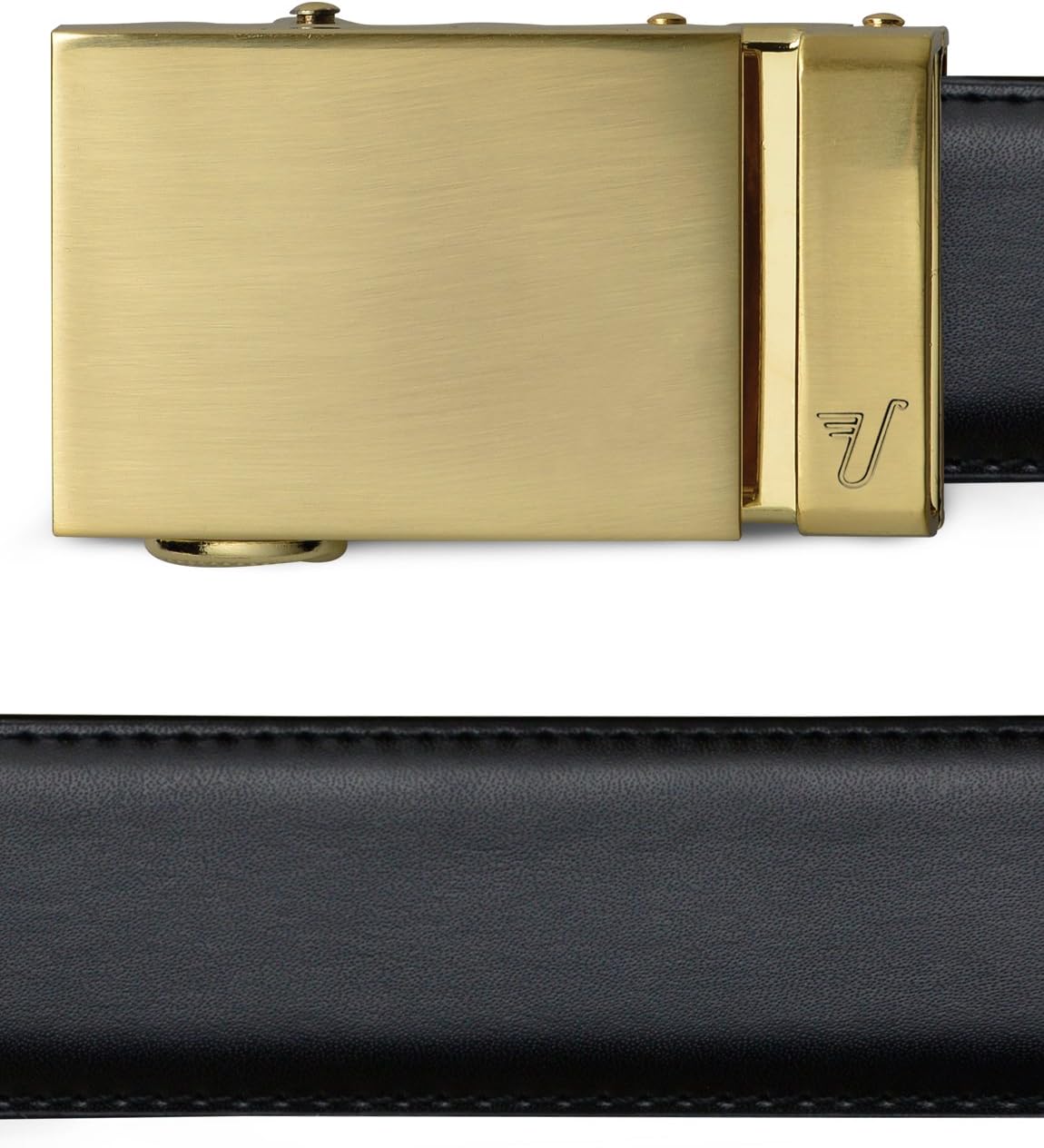 Mission Belt Men's Leather Ratchet Belt, 40mm Metal Collection - Image 3