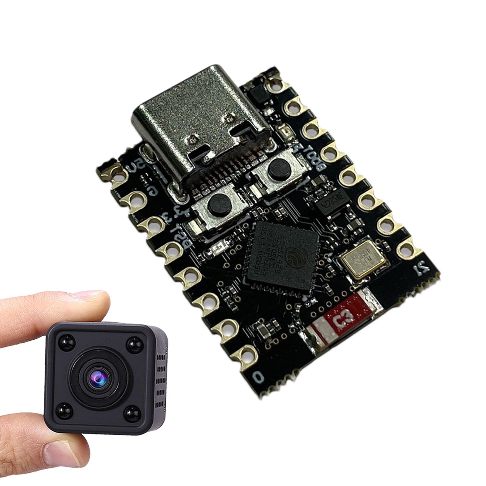 Scheda Di Sviluppo ESP32-C3 WiFi + Bluetooth 5.0 – RISC-V 160MHz, 4MB Flash, Per IoT E Smart Home