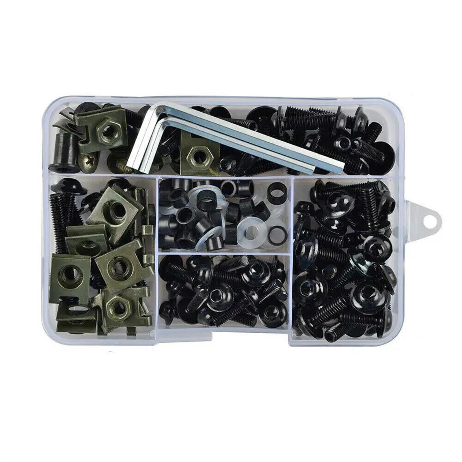 Motorcycle Custom Fairing Bolt Screws Bodywork Complete Kit For TZR250 3MA 3XV FZR250 2KR 3LN RD350 RZV500 CNC Alloy(Black)