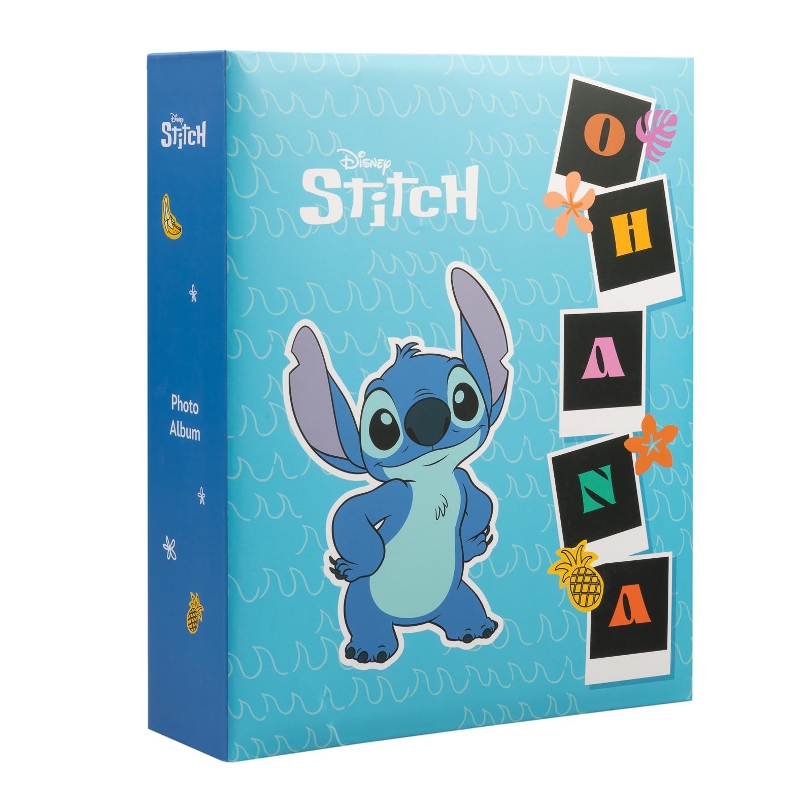 Grupo Erik Large Photo Album - Disney Stitch Gifts | Slip In Photo Albums 304 Pockets, 13x20 cm, Memory Book | Family Gifts Under 15 Pounds, Stitch Merchandise