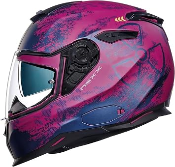 Nexx SX.100 Toxic Helmet casco Pink S (55/56) : Amazon.it: Auto e Moto