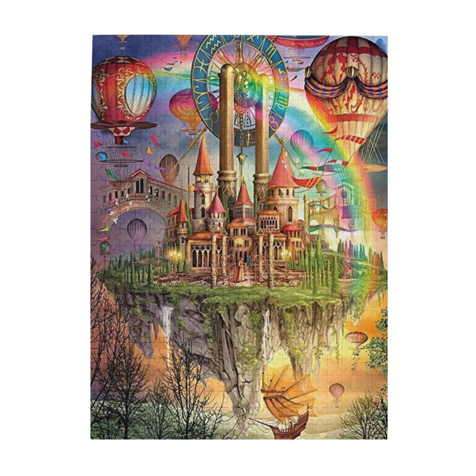 ジグソーパズル SKULLS&FLOWERS CASTLE WALL IN THE SKY*4 ジグソーパズル SKULLS&FLOWERS CASTLE WALL IN THE SKY*4