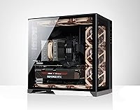 Vista 7 de Noctua NH-D12L, enfriador de CPU de doble torre de baja altura (4.724 in, marrón)