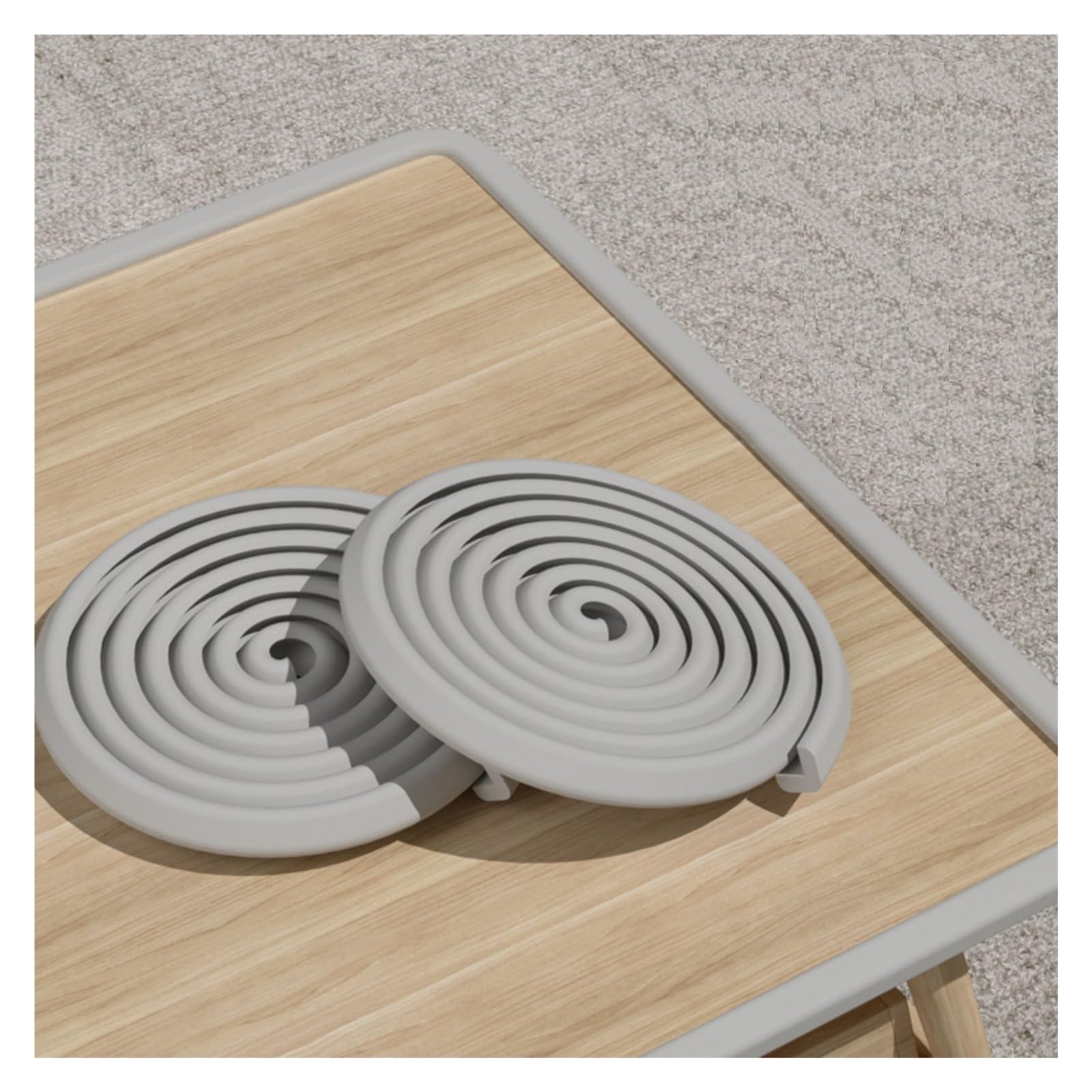 Rembourrage d'angle pour Bord de Meuble, Protection de Bord de Bureau en Mousse, Coussin de Pare-Chocs résistant, Bandes de Protection Autocollantes pour Bord de Meuble pour Bureau à domicil