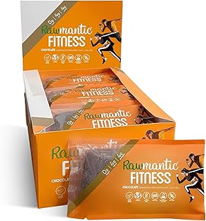 Rawmantic Vegan Plant Based Protein Bar (Pack of 12) – Blend of Raw Chocolate, Seeds Grains & more, Sweetened with Tapioca Fiber, No Artificial Flavors, Dairy-Free, Gluten-Free & Guilt-Free Snacks