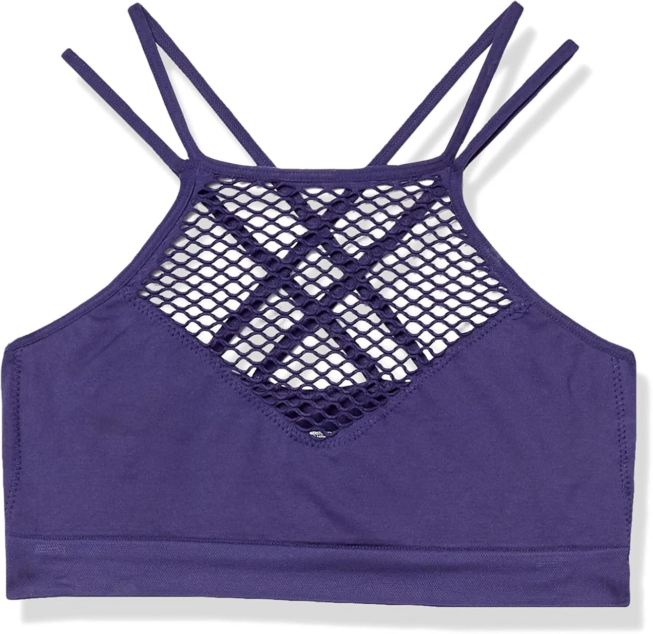Mae Women's High-Neck Bralette with Cutouts (for A-C cups)