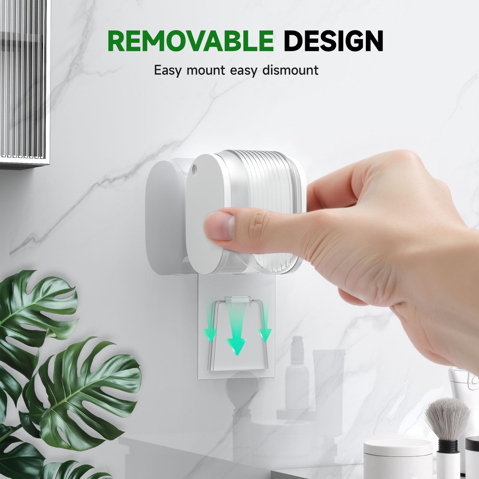 6 portaspazzolino da parete, design a fessura singola, porta spazzolino da parete autoadesivo da parete con coperchio, impermeabile e antipolvere, adatto per bagno, famiglia, viaggi (trasparente)