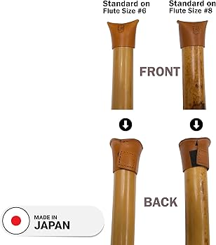 Amazon | スタンダードサイズ 日本製 本革 宇多口キャップ 尺八 大切尺