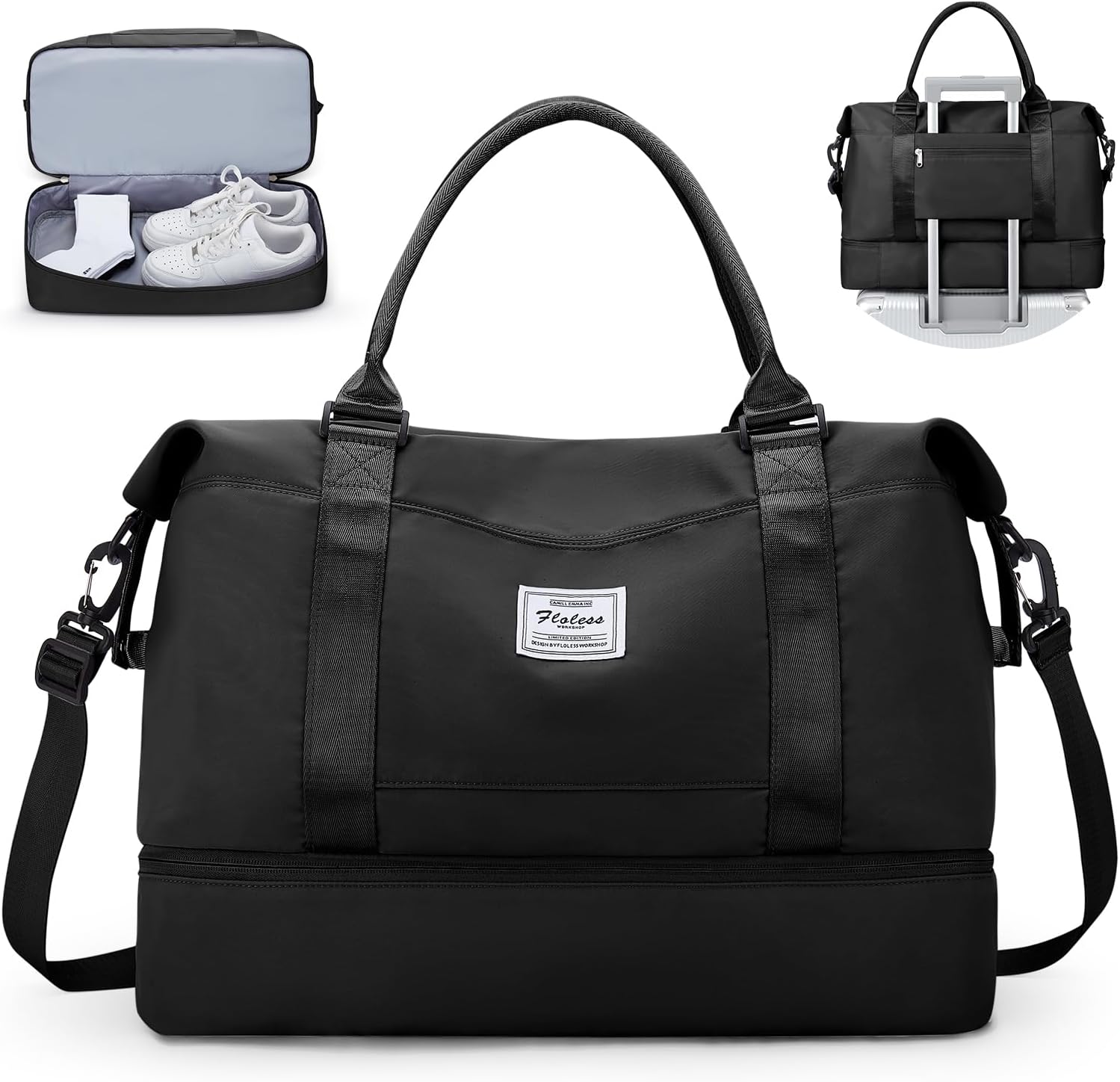 Women's Travel Duffel Gym Bag Shoulder Weekender Kuwait Ubuy