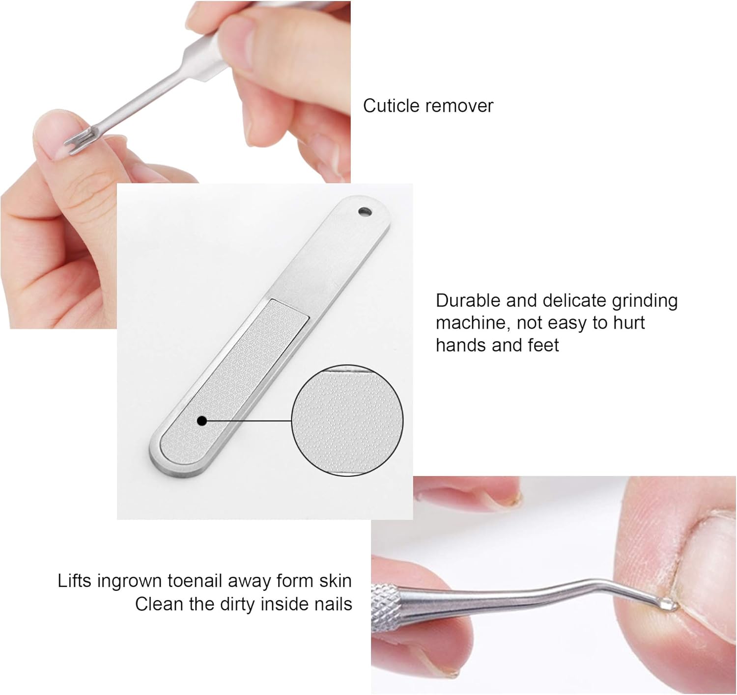 Manicure Set Professional Pedicure Kit,Pedicure Tools,Thick Toenail Clippers,Heavy Duty Nail Clipper,Foot Care Pedicure Callus Shaver Hard Skin Remover.Pedicure Tools Set for Men,Women, Seniors. : Beauty & Personal Care