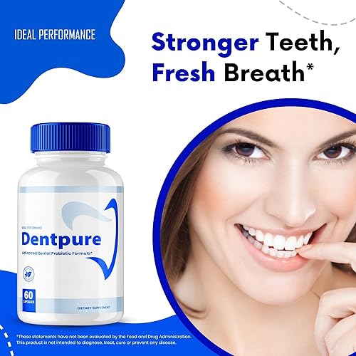 Miniatura 4 de Dentpure Probióticos orales para dientes y encías, píldoras de suplemento Dentpure - Máxima fuerza, probióticos avanzados totalmente naturales para