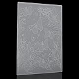 3D Embossing Folders, 3D Embossing Folders for Card Making, Textured Flowers Leaves Embossed Template 5x7 Inch for DIY Scrapbooking Paper Crafting Handmade Crafts Scrapbooking Supplies Scrapbook Decor