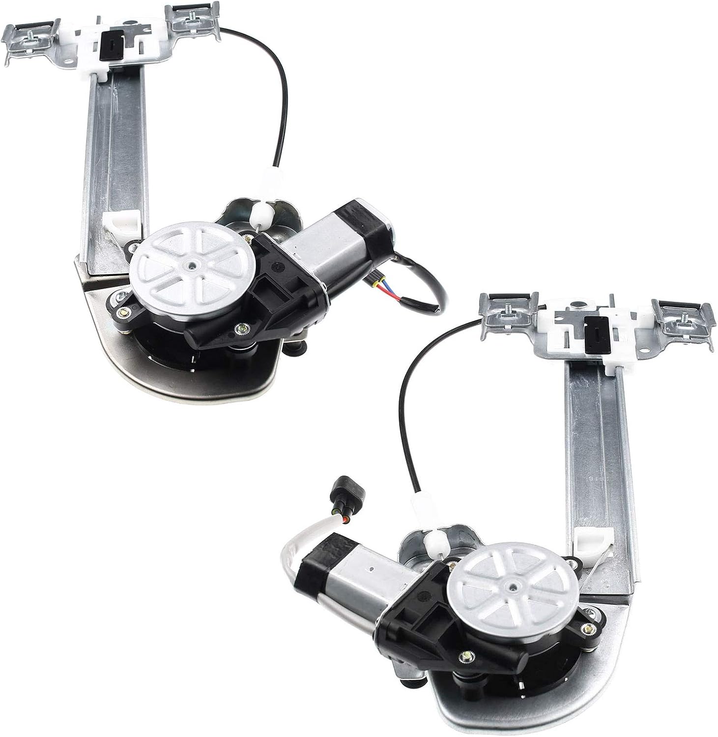 A-Premium Electric Power Window Regulator with Motor Compatible with Pontiac Bonneville 2000-2005 Sedan Rear Right Passenger Side