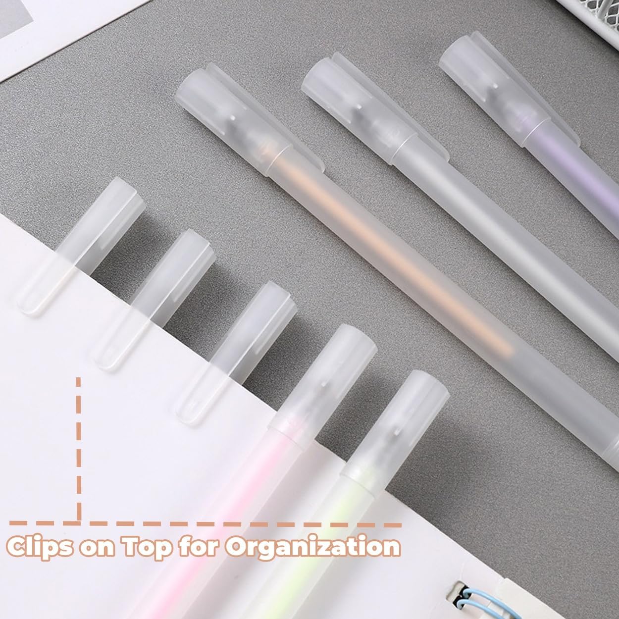 Craft Quick Dry Glue Pen 12PCS Set, Paper Crafting Glue Pen for Papercrafts, Handmade Craft Glue, DIY Foil-Stamping, Daily Craft Glue Pen for Age 13+ (12PCS Set-Forsted Holder Type)
