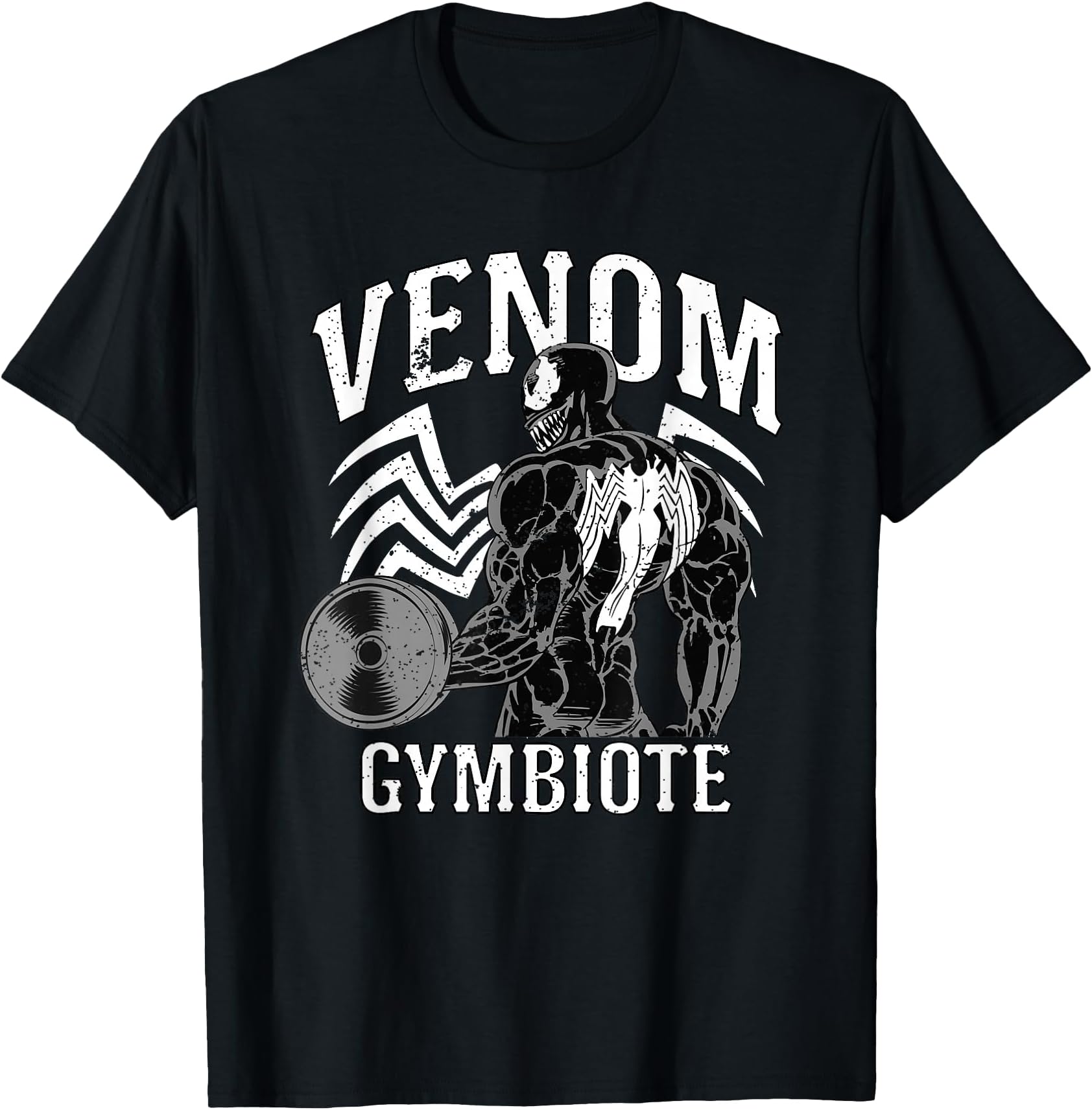 Venom Gymbiote Workout T-Shirt Small