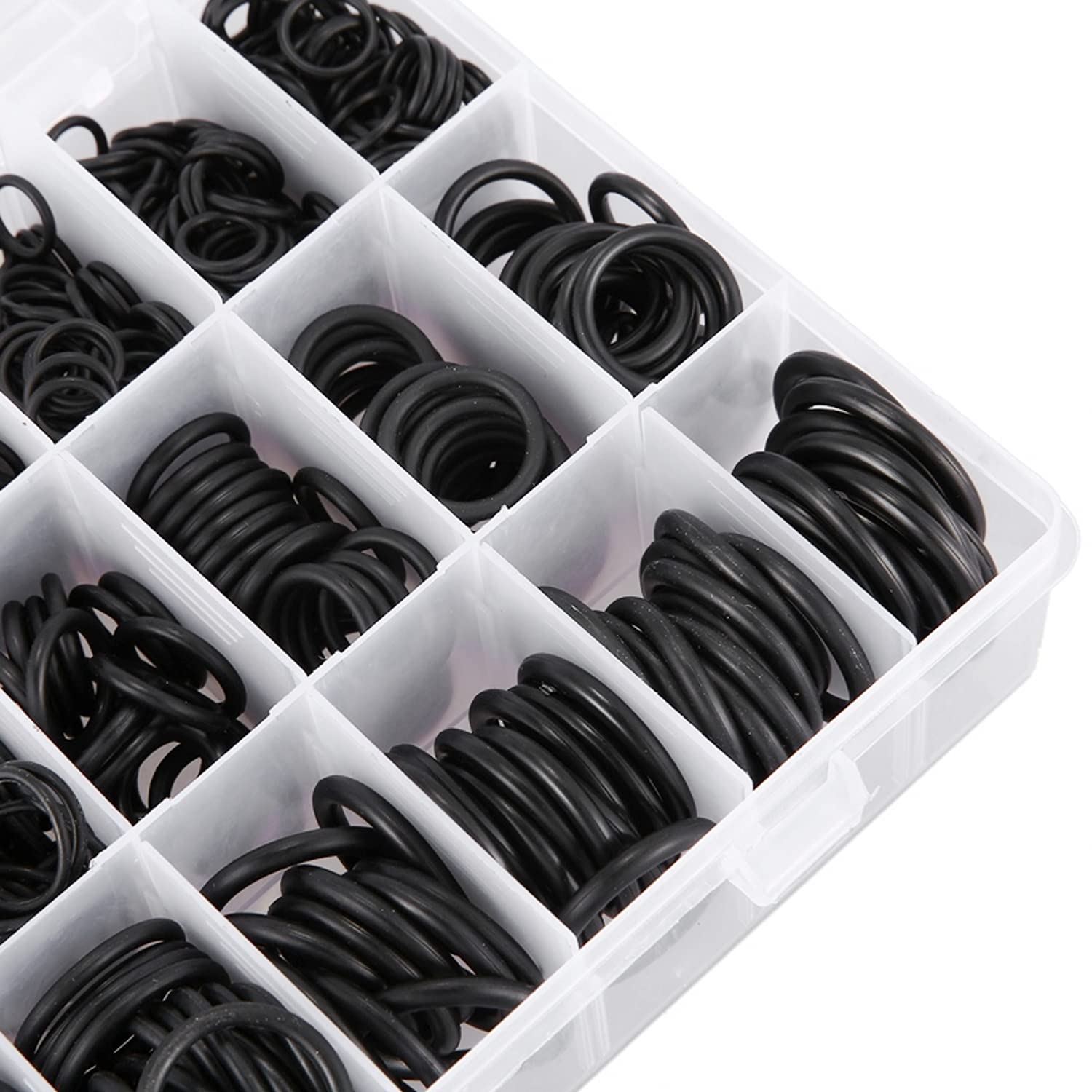 Joints Toriques Lot De 740 En Caoutchouc Nitrile - 24 Tailles Différentes - Pour Plomberie, Automobile, Bricolage Joint Torique