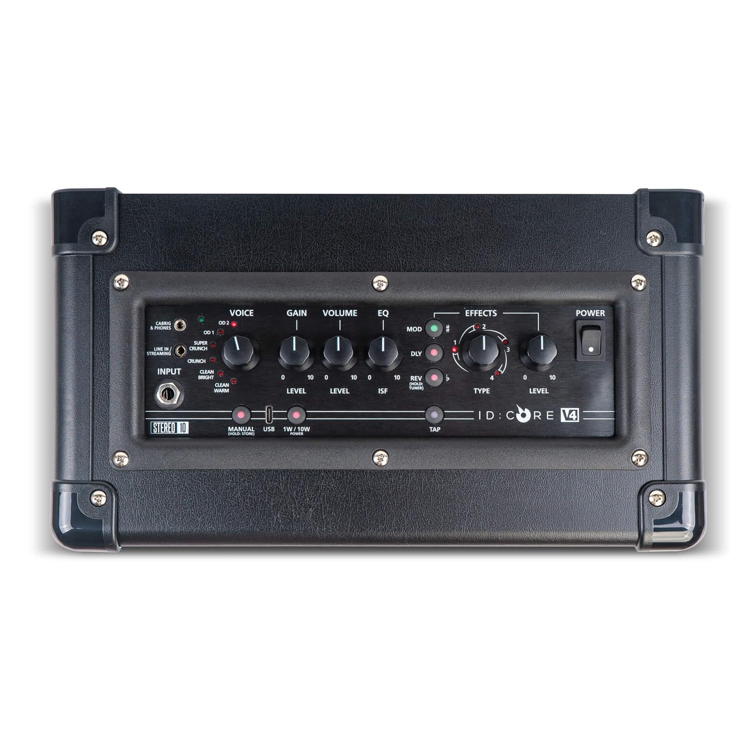 Blackstar ID Core 10 V4 Combo Gitarren-Verstärker Amp mit keepdrum Klinkenkabel