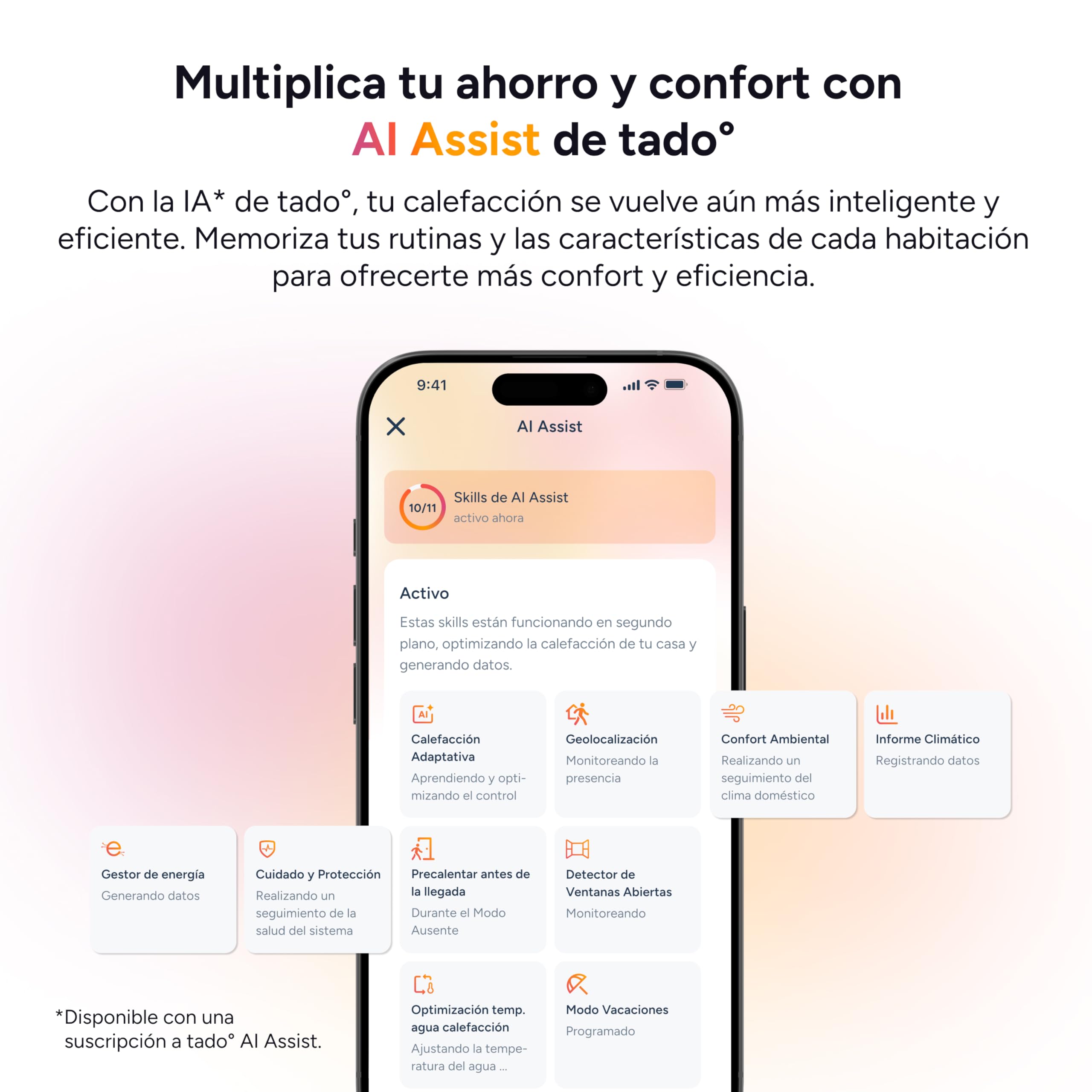 tado° Termostato inteligente X, Starter Kit, termostato con cable y Bridge X, aplicación y altavoz inteligente (Alexa, Siri, Google Assistant), instalación sencilla