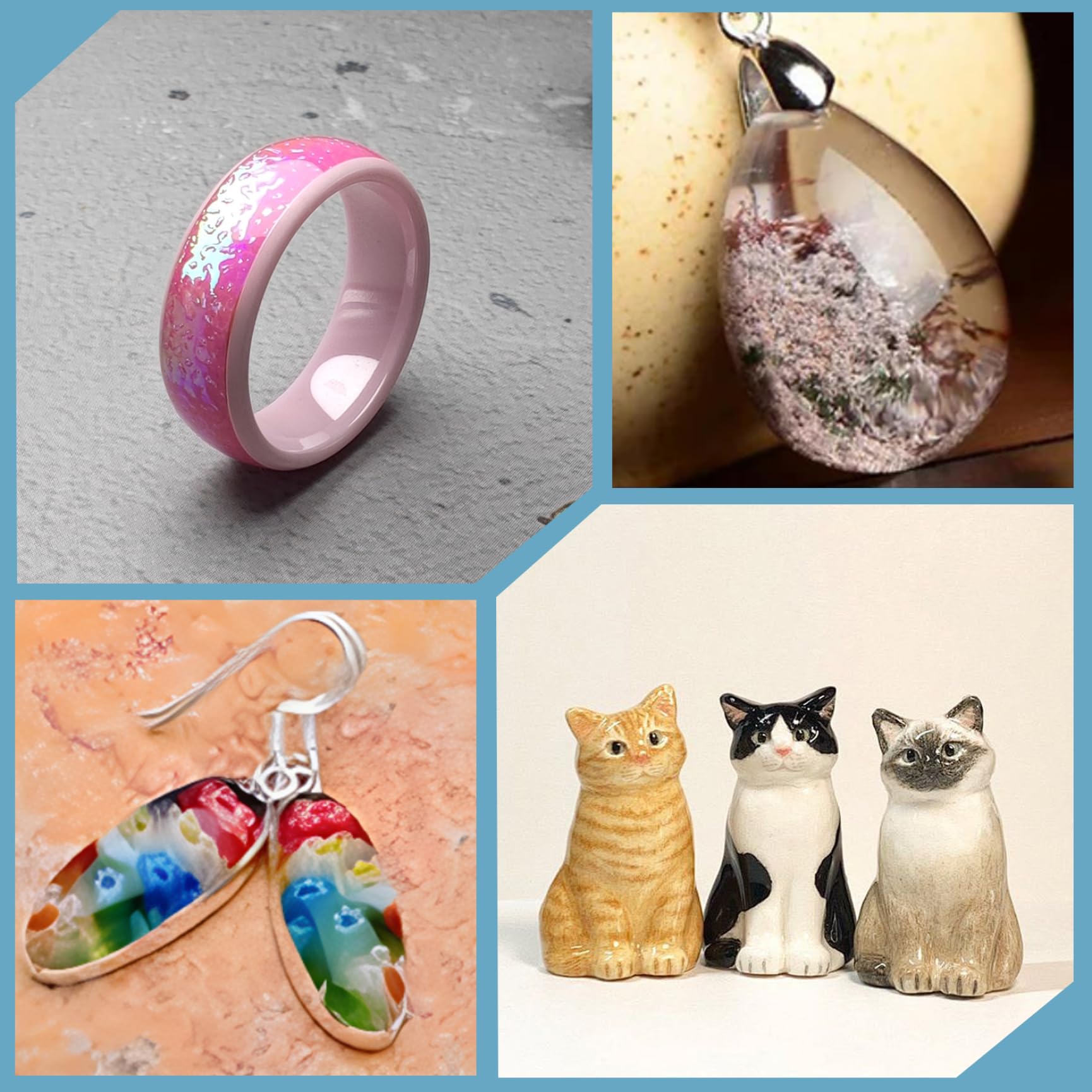 22 Teile/Satz Mikrowellenofen 7, 7 x 4, 3 Zoll Mini-Ofen mit 10 Blechen und Dichtungen für Töpferei, Glasschmelzen, Schmuck-DIY-Kunsthandwerk